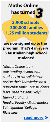 Australia using Maths Online
